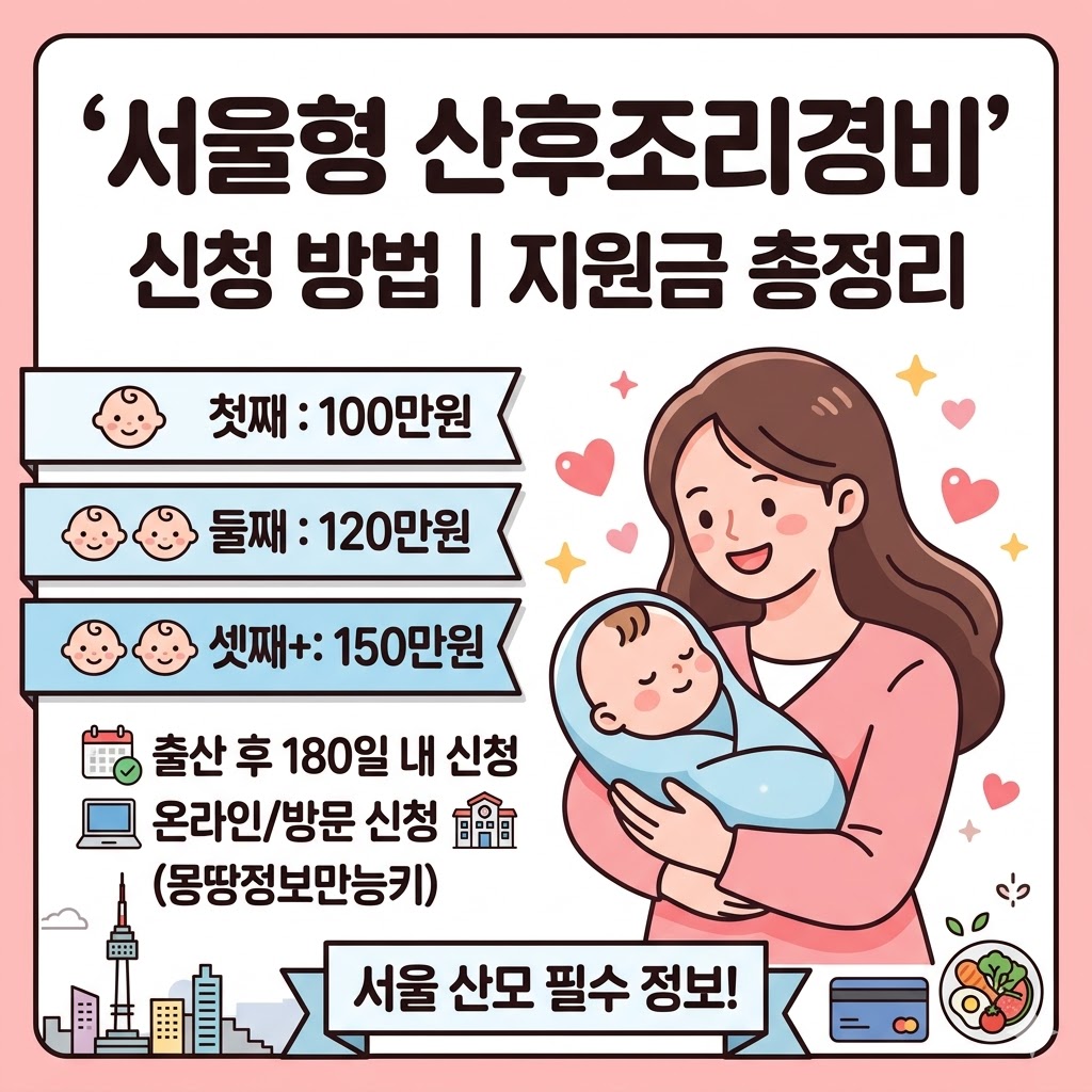 서울형산후조리경비이미지